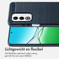 imoshion Brushed Backcover Oppo A5 5G (2025) - Donkerblauw