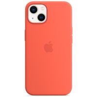 Apple Silicone Back Cover with MagSafe Apple iPhone 13 - Nectarine