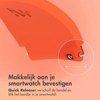 imoshion Flexibel Siliconen bandje - Universeel 22 mm aansluiting - Oranje