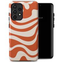 Selencia Vivid Tough Backcover Samsung Galaxy A52(s) (5G/4G) - Dream Swirl Orange