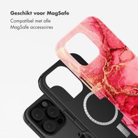 Selencia Vivid Backcover met MagSafe Apple iPhone 16 Pro Max - Rosy Marble