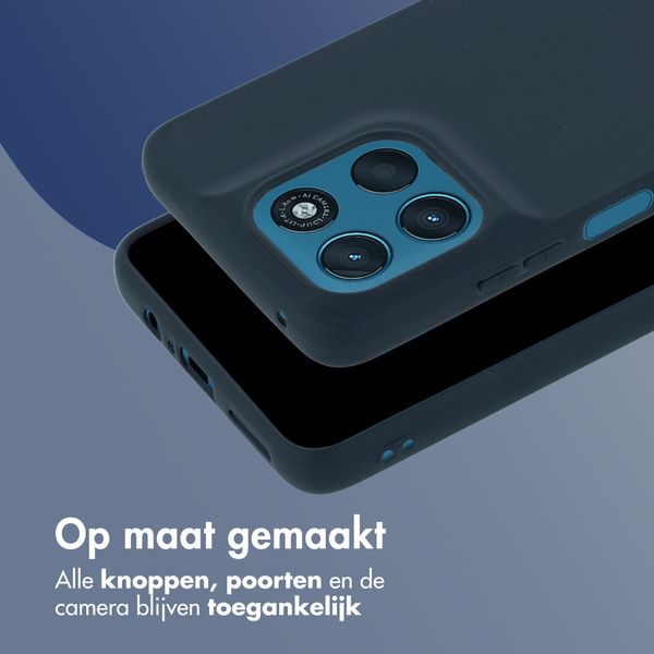 imoshion Color Backcover Motorola Moto G57 Power - Donkerblauw