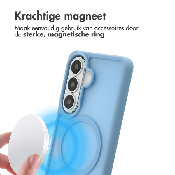 imoshion Color Guard Backcover met MagSafe Samsung Galaxy S26 Plus - Lichtblauw