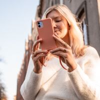 imoshion Color Backcover met afneembaar koord Apple iPhone X / Xs - Peach