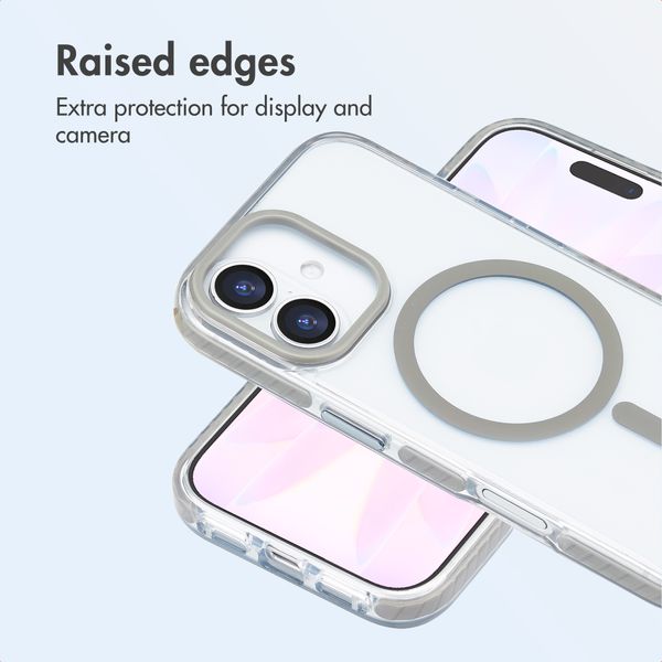 imoshion Combat MagSafe Back Cover Apple iPhone 17 - Grey