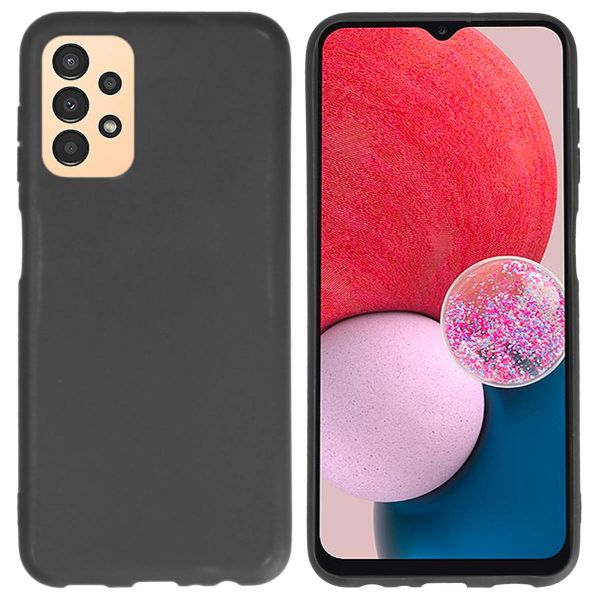 imoshion Color Backcover Samsung Galaxy A13 (4G) - Zwart