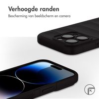 imoshion EasyGrip Backcover Apple iPhone 14 Pro - Zwart