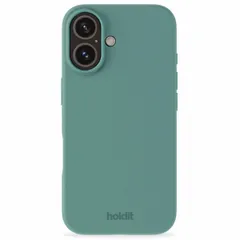 Holdit Silicone Case iPhone 16 - Moss Green