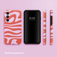 Selencia Vivid Backcover Samsung Galaxy A35 - Dream Swirl Pink