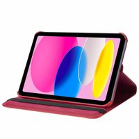 imoshion 360° draaibare Bookcase iPad 10 (2022) 10.9 inch - Rood