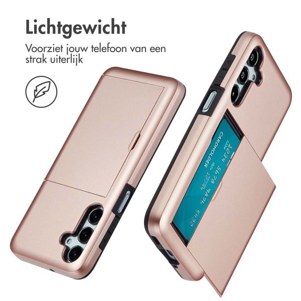 imoshion Backcover met pasjeshouder Samsung Galaxy A16 - Rosé Goud