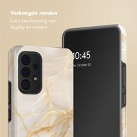 Selencia Vivid Tough Backcover Samsung Galaxy A53 - Golden Beige Marble