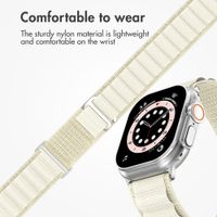 Accezz Nylon Alpine Band Apple Watch | 44/45/46/49 mm - Starlight