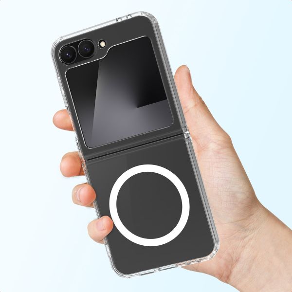 Accezz Xtreme Impact Backcover Samsung Galaxy Z Flip 7 FE - Transparant