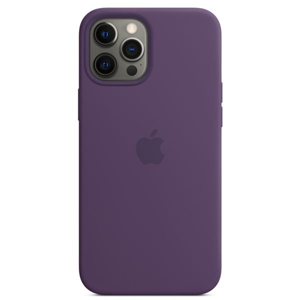Apple Silicone Backcover MagSafe Apple iPhone 12 Pro Max - Amethyst