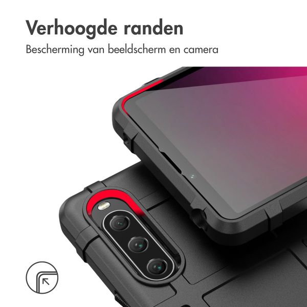 imoshion Rugged Shield Backcover Sony Xperia 10 V - Zwart