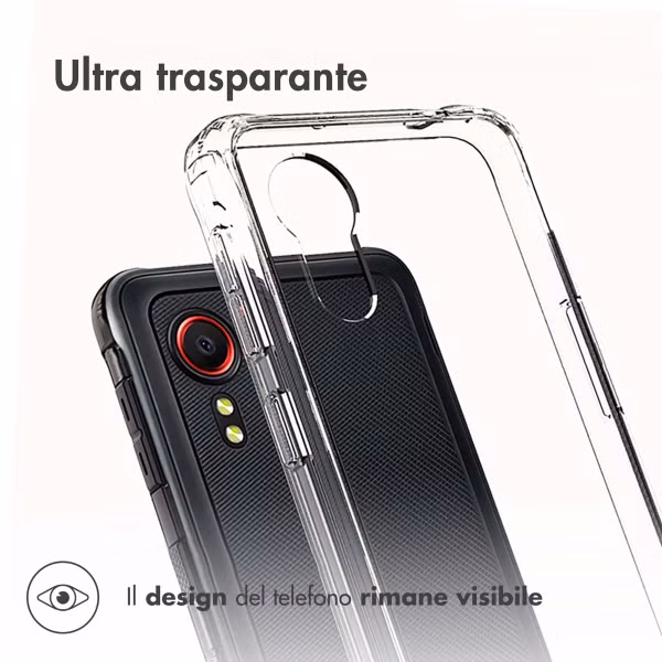 Accezz Xtreme Impact Backcover Samsung Galaxy Xcover 5 - Transparant