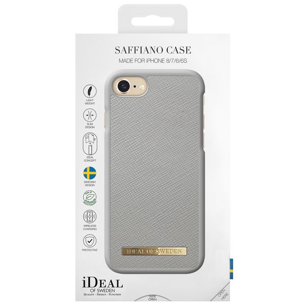 iDeal of Sweden Saffiano Backcover iPhone SE (2022 / 2020) / 8 / 7 / 6(s)