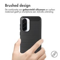 imoshion Brushed Backcover Samsung Galaxy A37 (5G) - Zwart