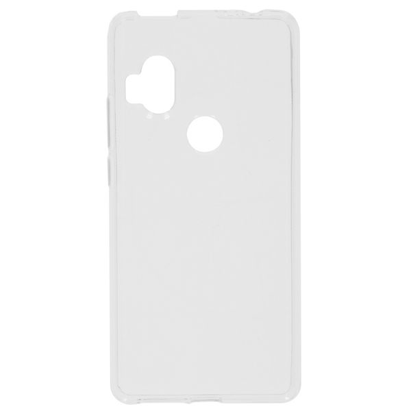 Softcase Backcover Motorola One Hyper - Transparant