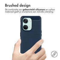 imoshion Brushed Backcover OnePlus Nord 3 - Donkerblauw