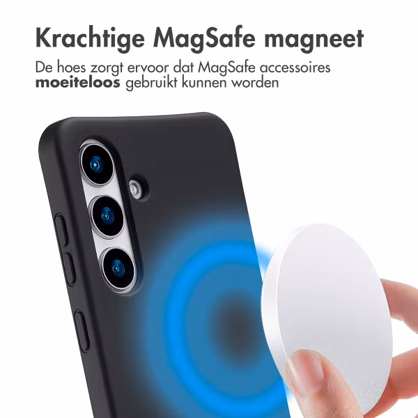 imoshion Color Backcover met afneembaar koord MagSafe Samsung Galaxy S24 / S25 - Zwart