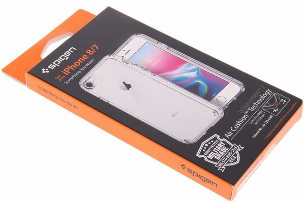 Spigen Ultra Hybrid 2 Backcover iPhone SE (2022 / 2020) / 8 / 7 - Transparant