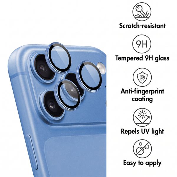 imoshion Camera Protector Glass 2-pack Apple iPhone 18 Pro (Max) - Light Blue
