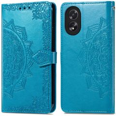 imoshion Mandala Bookcase Oppo A18 / Oppo A38 - Turquoise