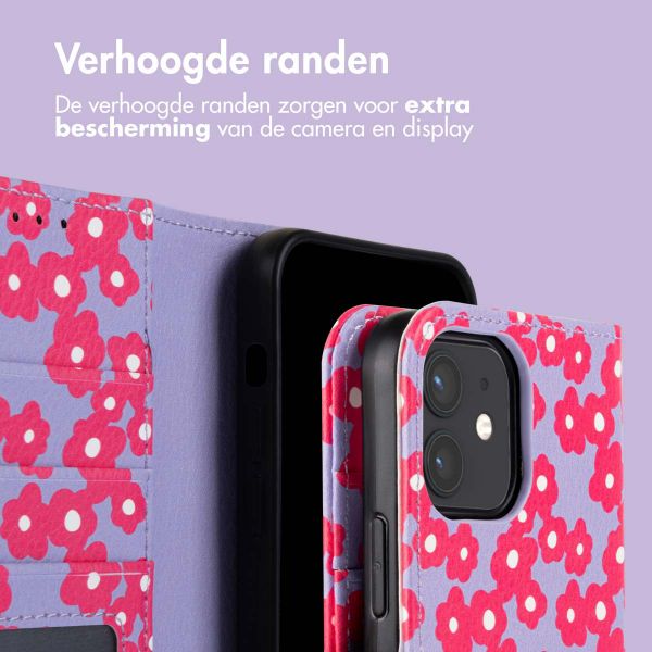 imoshion Design Bookcase Apple iPhone 11 - Dusty Rose Blossoms