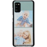 Ontwerp je eigen Samsung Galaxy A41 hardcase hoesje - Zwart