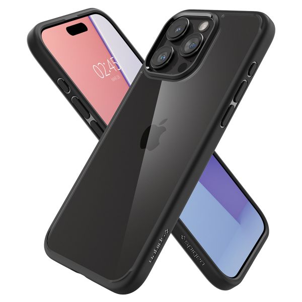 Spigen Ultra Hybrid Backcover Apple iPhone 15 Pro Max - Matte Black