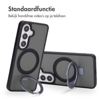 Accezz Ring Stand Backcover met MagSafe Samsung Galaxy S26 - Zwart