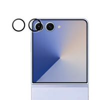 PanzerGlass Camera Protector Hoops Optic Rings voor de Samsung Galaxy Z Flip 7 - Transparant