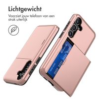 imoshion Backcover met pasjeshouder Samsung Galaxy S24 Plus - Rosé Goud