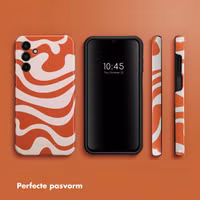 Selencia Vivid Backcover Samsung Galaxy A15 (5G/4G) - Dream Swirl Orange