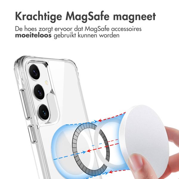 imoshion Rugged Air MagSafe Case Samsung Galaxy S25 - Transparant