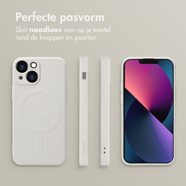 imoshion Color Backcover met MagSafe Apple iPhone 13 Mini - Beige