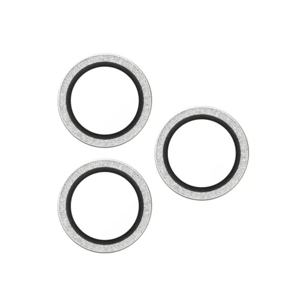 PanzerGlass Camera Protector Hoops Optic Rings voor de Apple iPhone 17 Pro / 17 Pro Max - Glitter Zilver