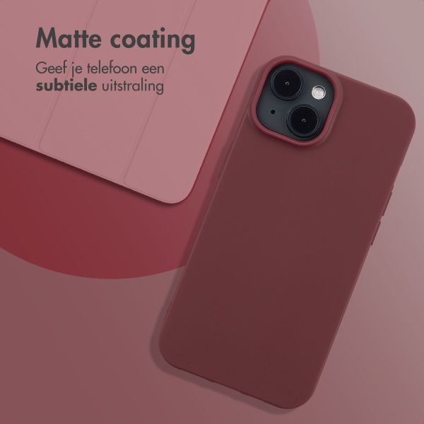 imoshion Color Backcover Apple iPhone 14 - Wine Red