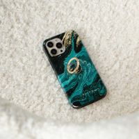 Burga Ringholder Gold - Telefoonring - Emerald Pool