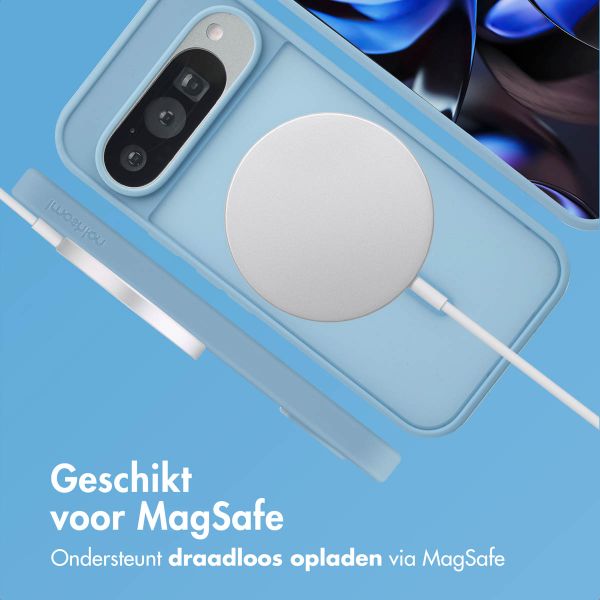 imoshion Color Guard Backcover met MagSafe Google Pixel 9 / 9 Pro - Lichtblauw