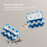 Selencia Vivid Case Apple AirPods Pro 2 - Wave Vibes Classic Blue