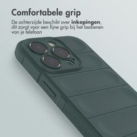 imoshion EasyGrip Backcover iPhone 14 Pro - Donkergroen