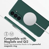 imoshion Colour Back Cover with MagSafe Samsung Galaxy S26 FE - Dark Green