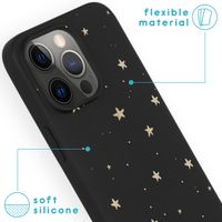 imoshion Design hoesje iPhone 13 Pro - Sterren / Zwart