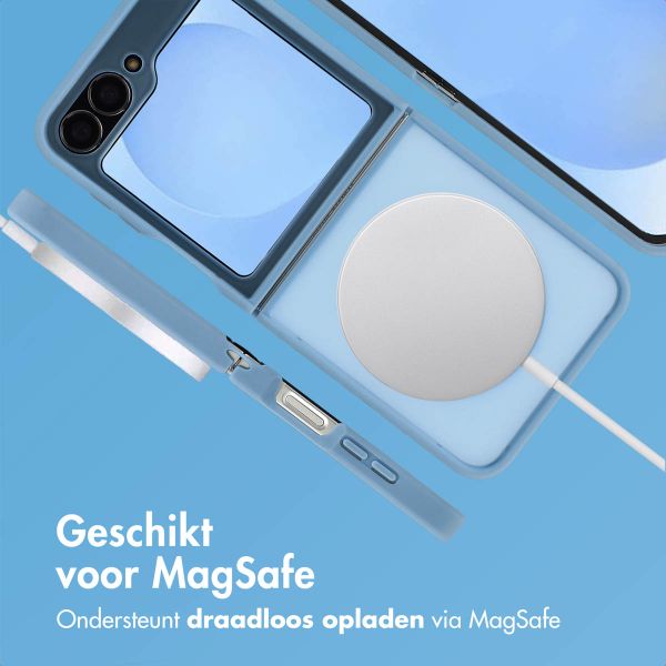 imoshion Color Guard Backcover met MagSafe Samsung Galaxy Z Flip 7 FE - Lichtblauw