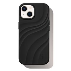 iDeal of Sweden Soft Swirl Silicone MagSafe Case Apple iPhone 17e / 16e / 15 / 14 / 13 - Velvet Black