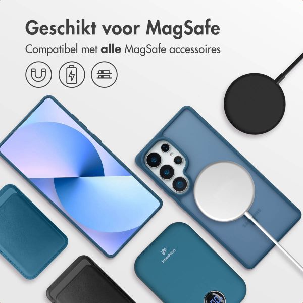 imoshion Color Guard Backcover met MagSafe Samsung Galaxy S25 Ultra - Donkerblauw