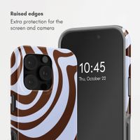Selencia Vivid Back Cover with MagSafe Apple iPhone 16 Pro - Dream Swirl Chocolate